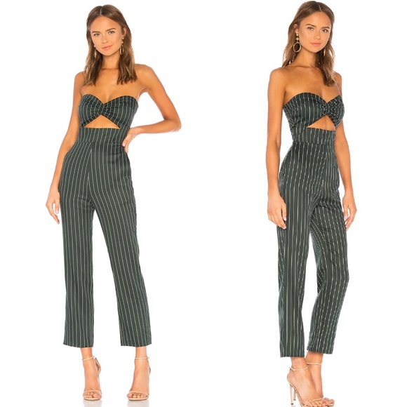 Privacy Please Forest Green Laurel jumpsuit - Picture 2 of 7